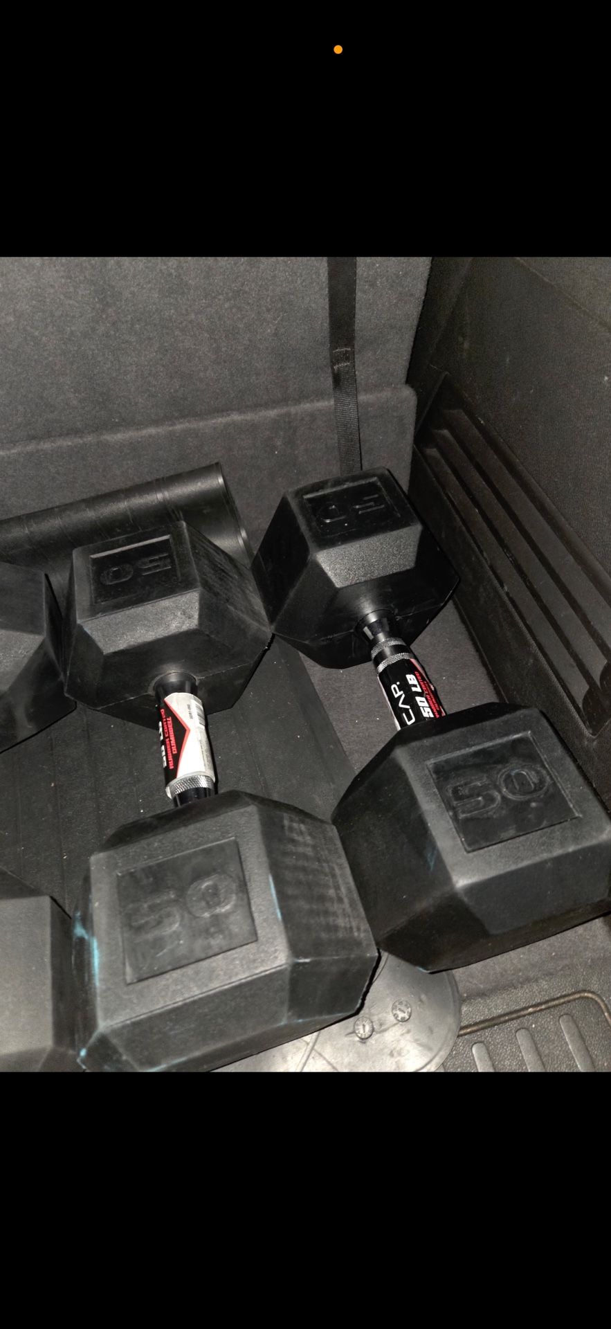 50 Lbs Dumbbells Set Pair