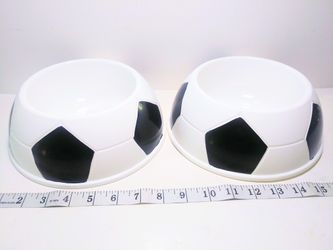 Plastic Dog Food Water Bowls