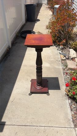 Large Antique Podium