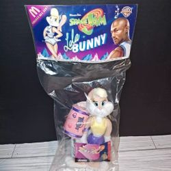 Vintage 1996 McDonald’s Space Jam Tune Squad Lola Bunny Plush New In Bag