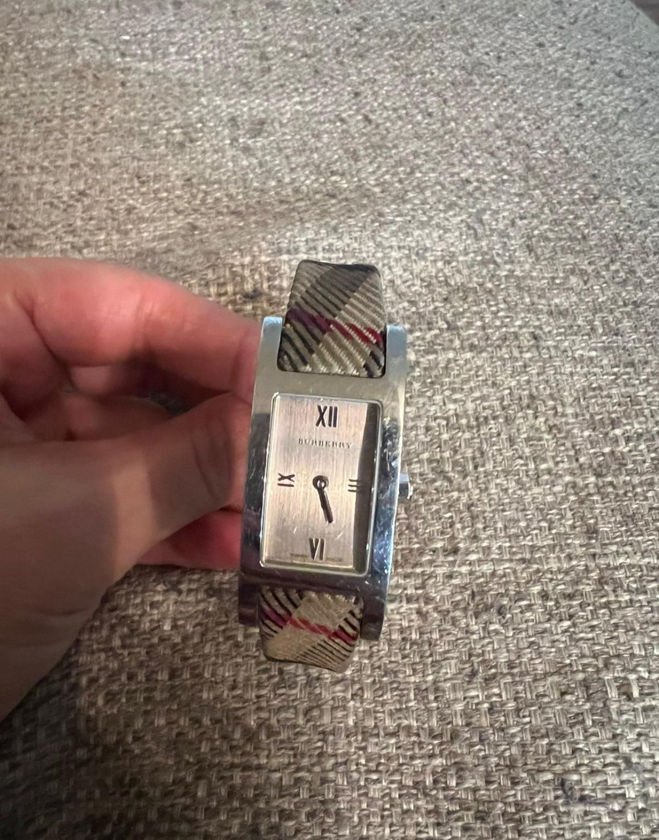 Authentic Burberry Watch Swiss Made.100 Feet Water Resistance