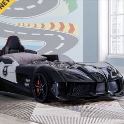 Twin Size Bed Frame With Mattress 