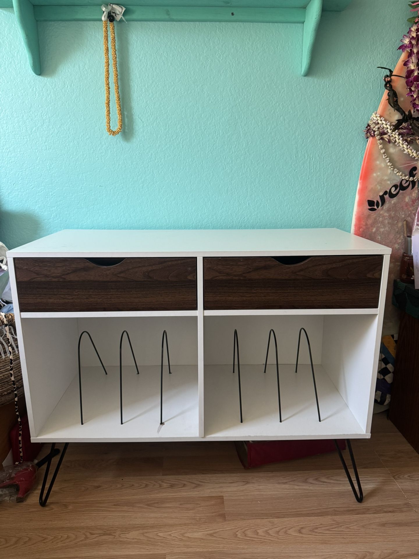side table for record player