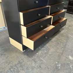 8 Drawer Black Color 