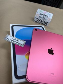 Apple IPad 10th Gen Tablet - Only $5 Today Pay The Rest Later! 