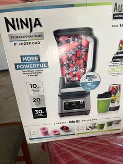 Ninja blender plus duo