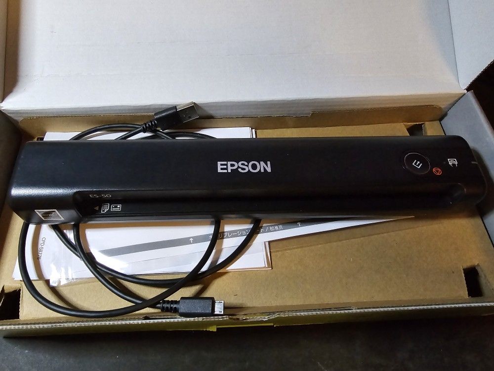 Epson WorkForce ES-50 portable scanner