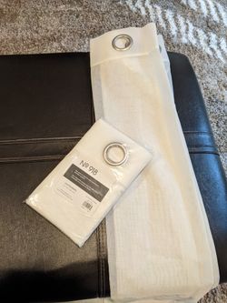 Very Nice Off White Sheer Curtains