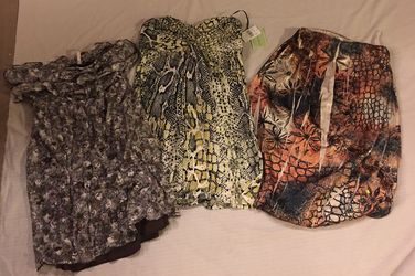 Women’s Long halter tops size medium