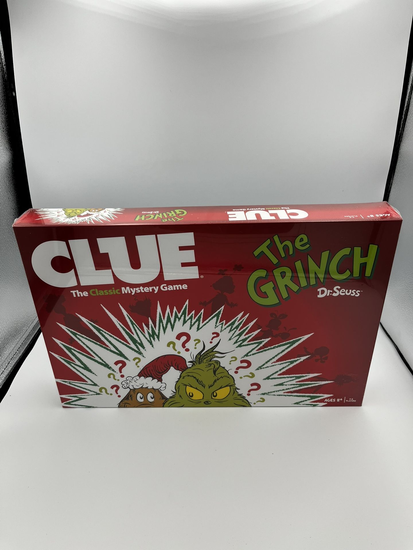 CLUE The Classic Mystery Family Board Game from The Grinch