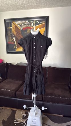 Western style Black Dress
