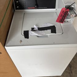 Speed Queen Coin Slide Commercial Washer
