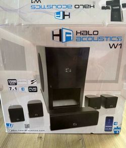 Brand New  Surround system HALO aCOUSTICE W1