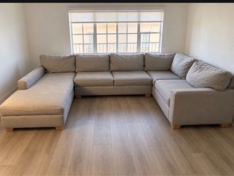 3-Piece Sectional Couch with Chaise