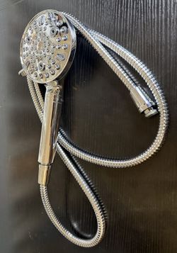 Shower Head, Handheld High Pressure with 10 Spray Modes, Chrome
