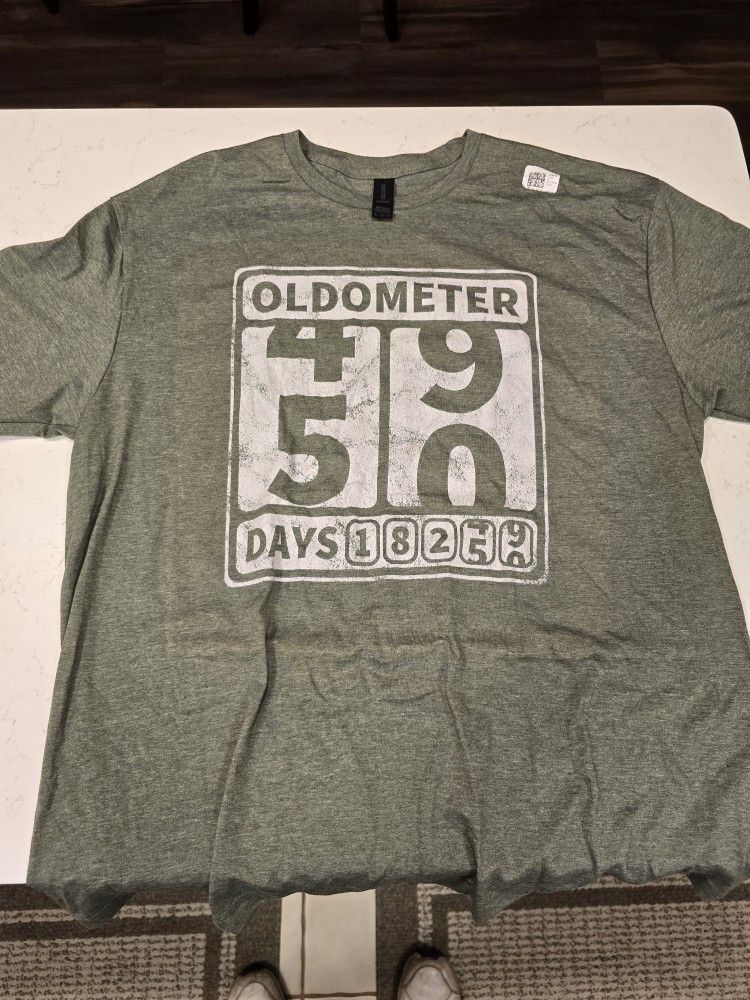 50th Birthday Shirt New Never Worn