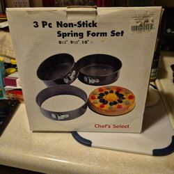 3-piece non-stick springform set Chef Select