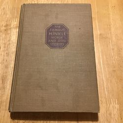 The Famous Hinkle Horse and Dog Stories—Vintage Book