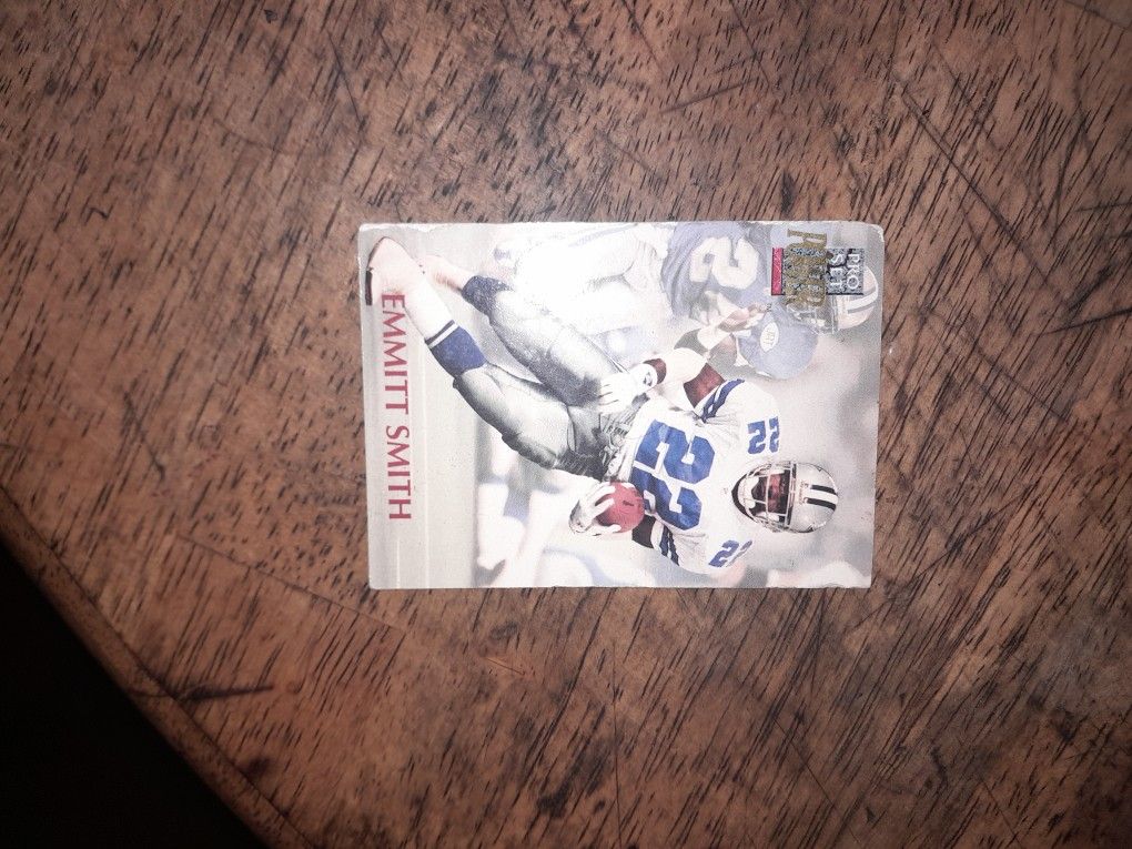 Emmitt Smith Pro Set Card 1992