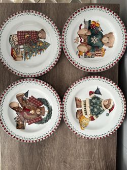 Sakura 1 set 4 salad plates