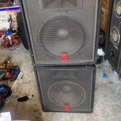 2 15” Fenders Speakers 