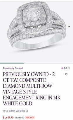Diamond woman's ring