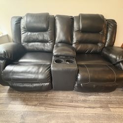 Reclining Sofa Couch 250 Or Best Offer