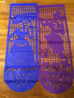 Halloween cut tissue paper