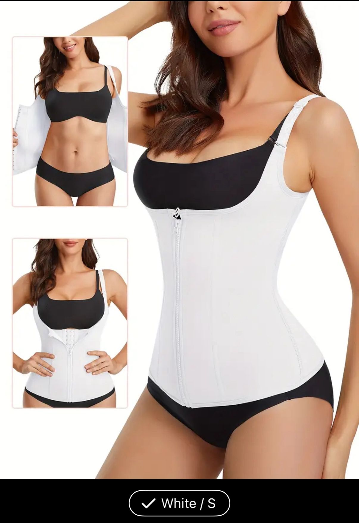 Corset For Women’s (white) And Size (S)