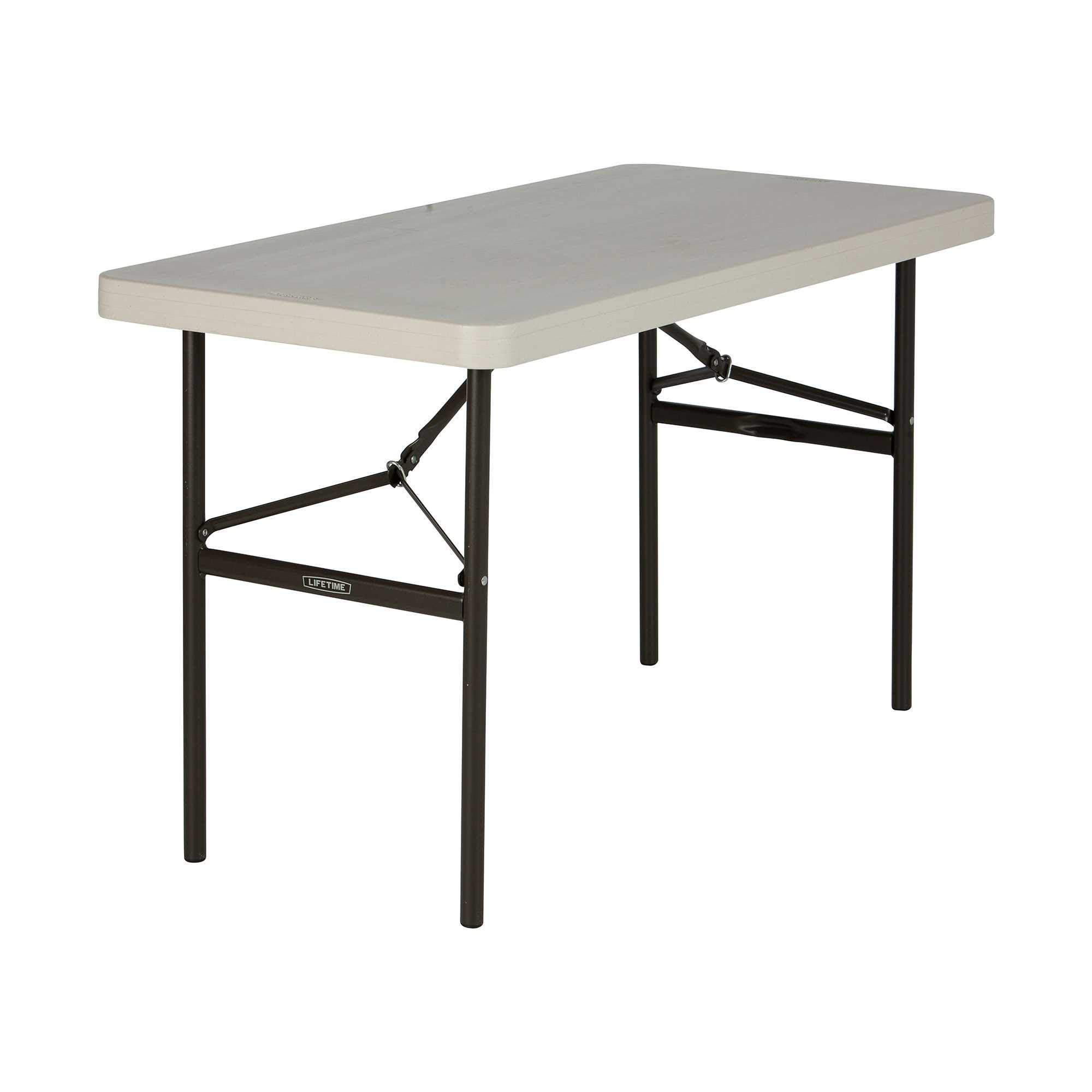 4’ Plastic Folding Table 