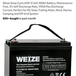 12v Marine Battery