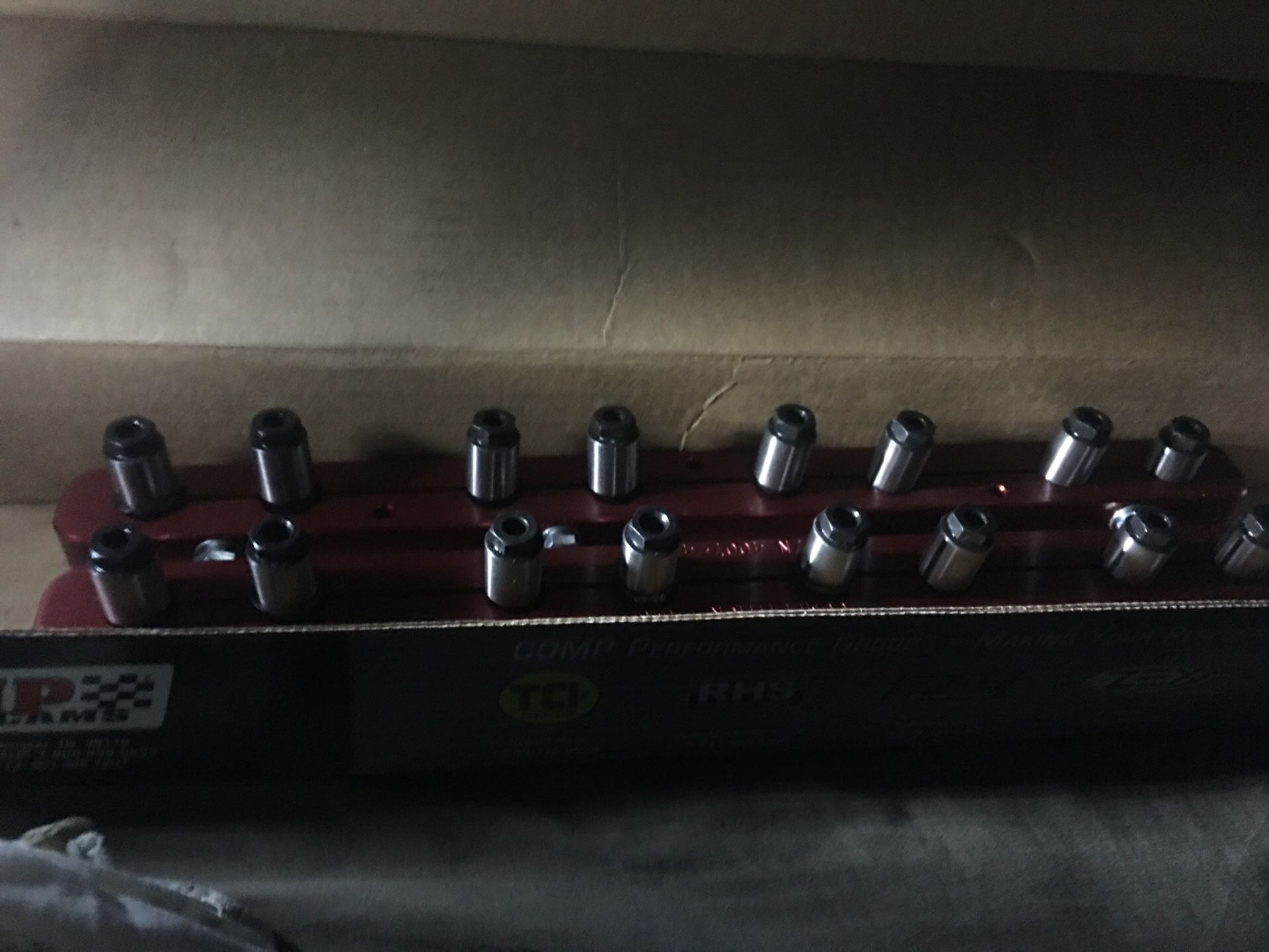 Stud girdle made by competition cam brand new pushrods May by competition cam brand new push rods small block Chevrolet and brand new set.of Taylor w