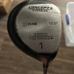 Ram Concept Oversize #1 RH Driver 10.5 Degree 430cc