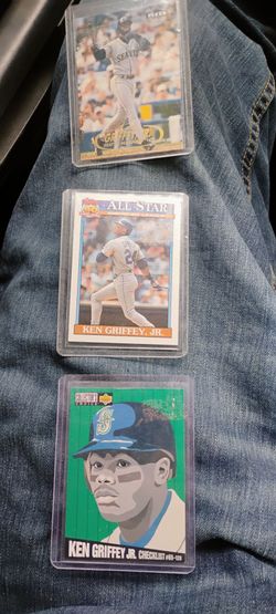 Griffy Jr and Jordan cards