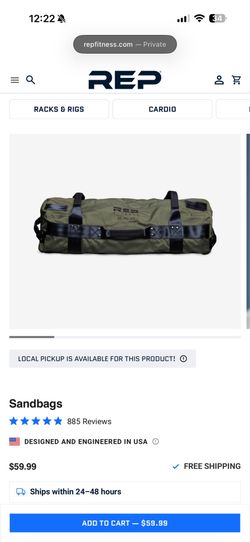 Rep Fitness Medium Sandbag 25-75 lbs