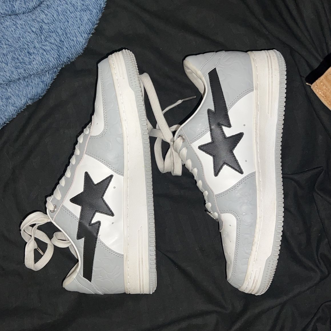 SZ 10 Bapestas White Grey