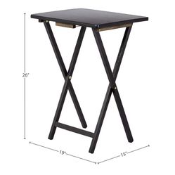 Portable Foldable Tray Table ~14.5x19x26”