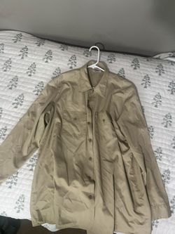 Large Khaki Button Shirt