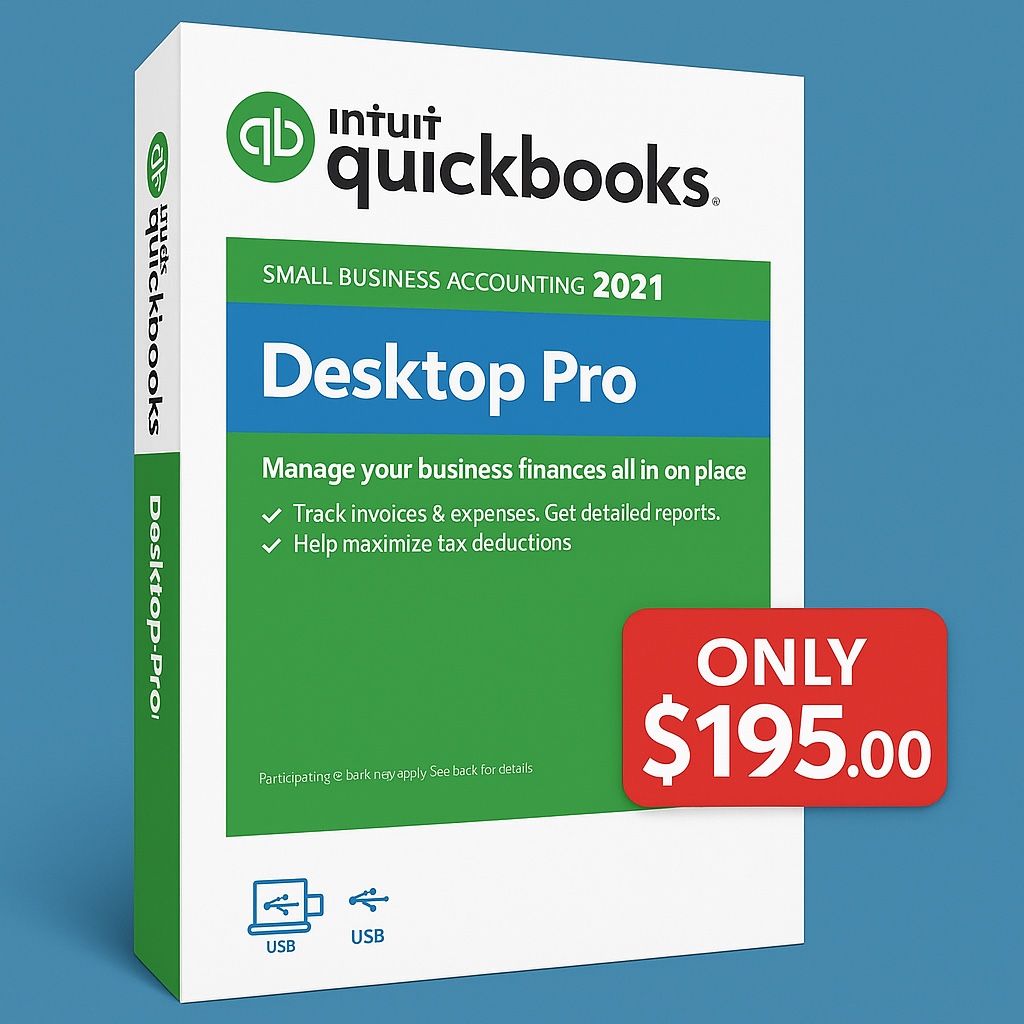 QuickBooks Desktop Pro 2021 USB | Full Version