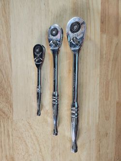 Husky 1/2 3/8 1/4 Ratchet set 144 tooth