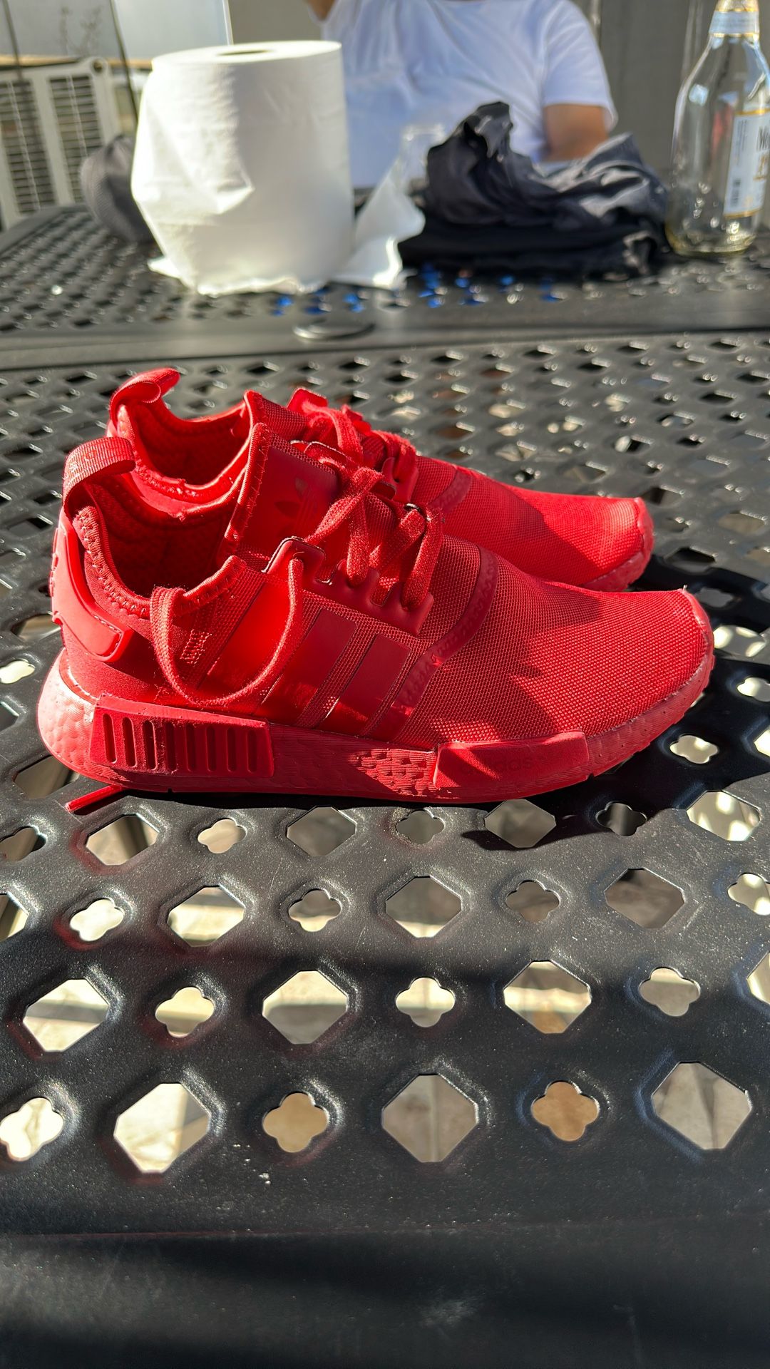 adidas nmd r1 all red