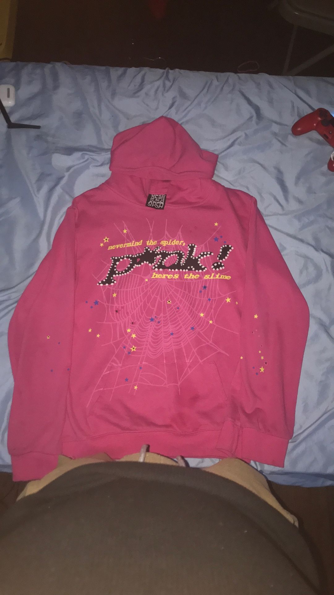 Pink Spider Hoodie