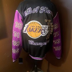 LA Lakers NBA Titles Jacket