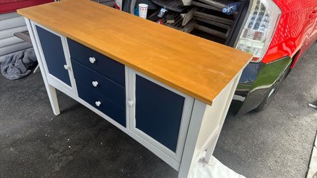 Sideboard Buffet with Drawers and Cabinet Doors