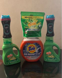 Tide laundry detergent bundle