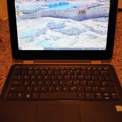 HP Touchscreen Laptop 2-in-1 i5 8GB 128GB SSD + Charger $145