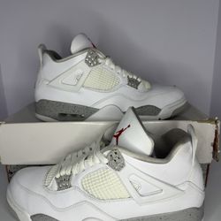 Jordan 4 Retro “White Oreo” 🤍🔥 — 11.5M — $180 OBO