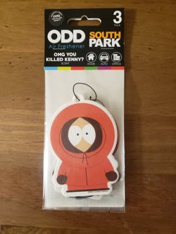 South Park Kenny Hanging Car Air Freshner ( 2 for $8)