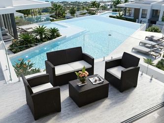 Outdoor Patio Furniture 5 Pieces Set New