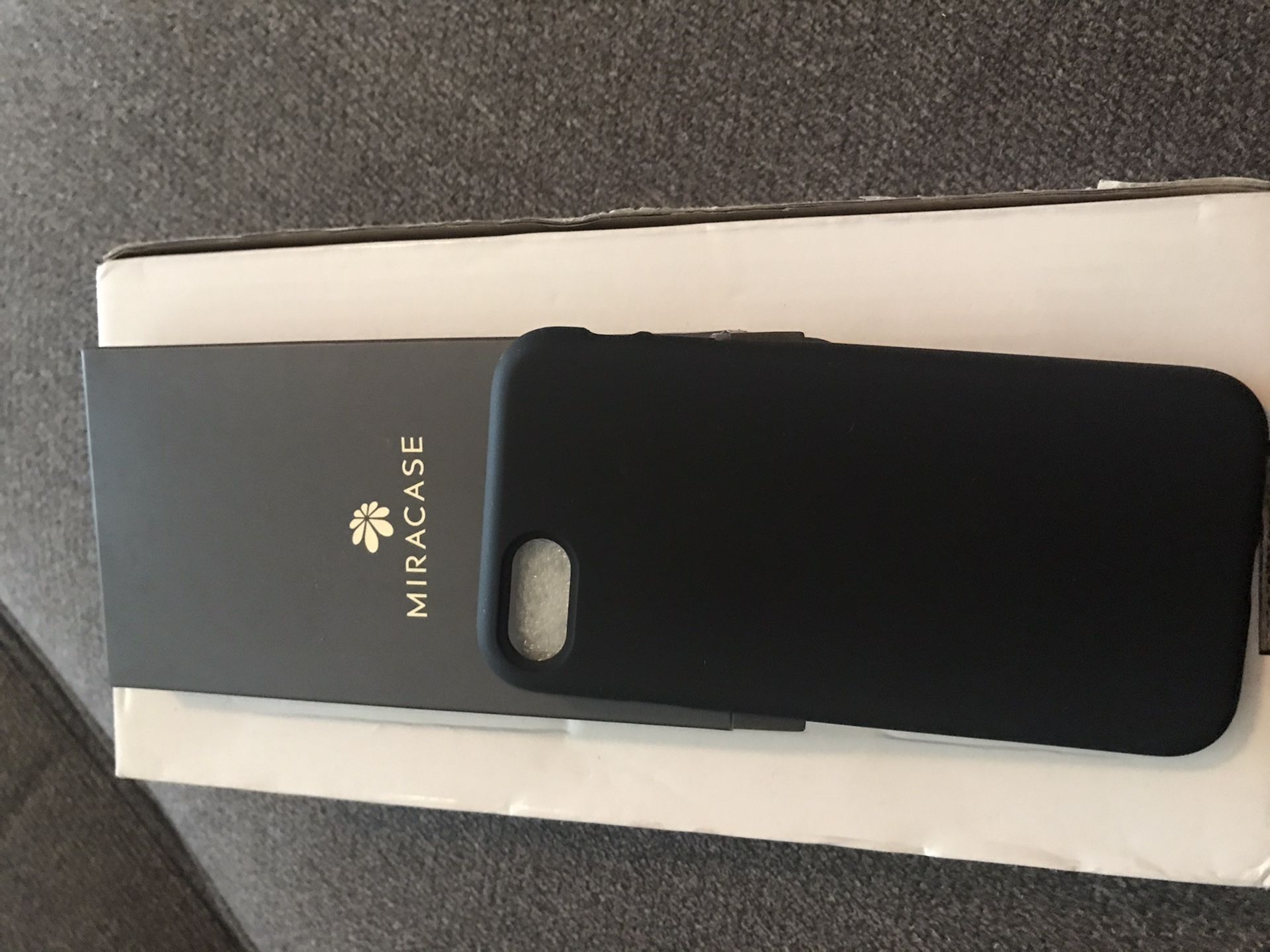 Miracase black silicone iPhone Cover 7 Or 8